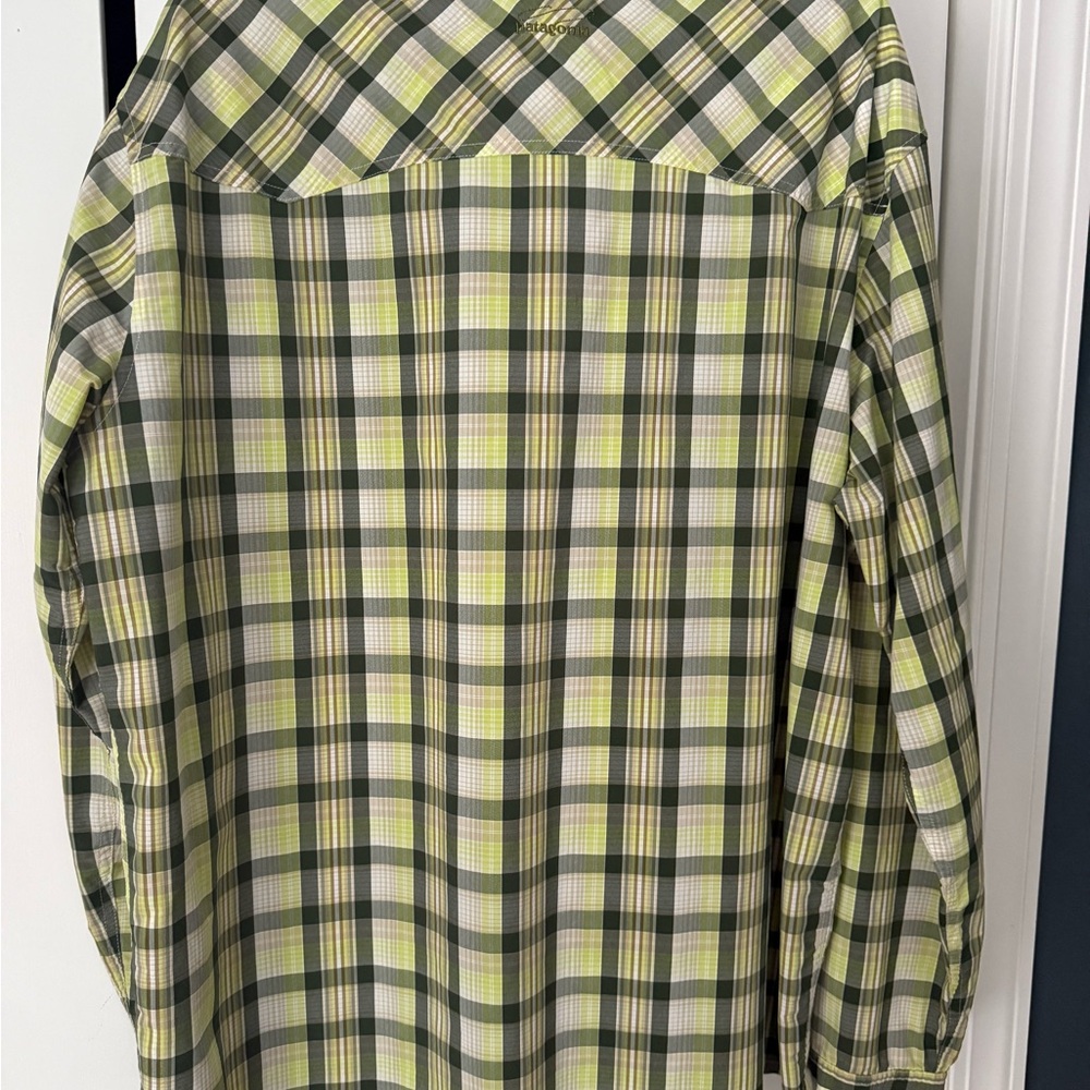 Men Patagonia Fly Fishing Long Sleeve Shirt, XL - Picture 6 of 6